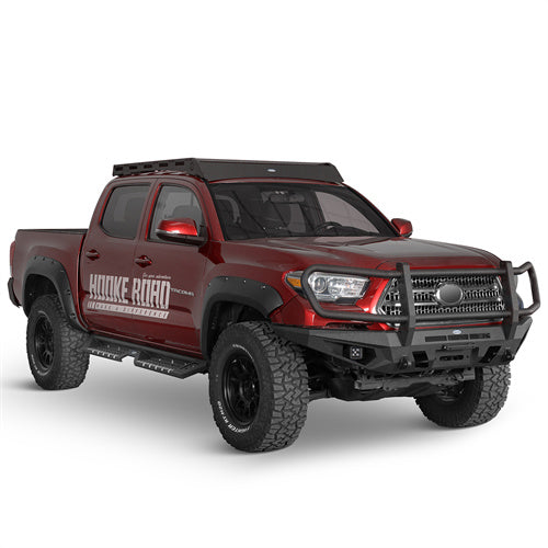 Road Trip Front Bumper w/ Grille Guard For 2016-2023 Toyota Tacoma - Landshaker4x4