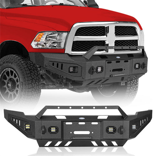 Road Trip Front & Rear Bumper For 2010-2018 Ram 2500 - LandShaker4x4