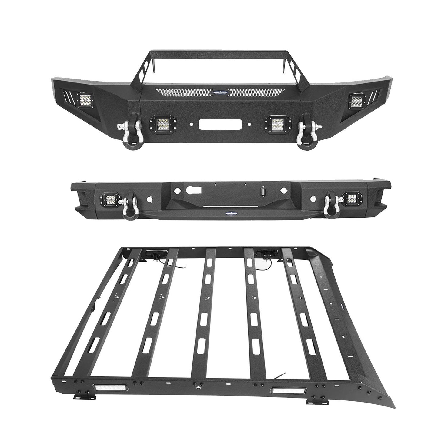 Front Bumper / Rear Bumper / Roof Rack(09-14 F-150 SuperCrew,Excluding Raptor)-LandShaker