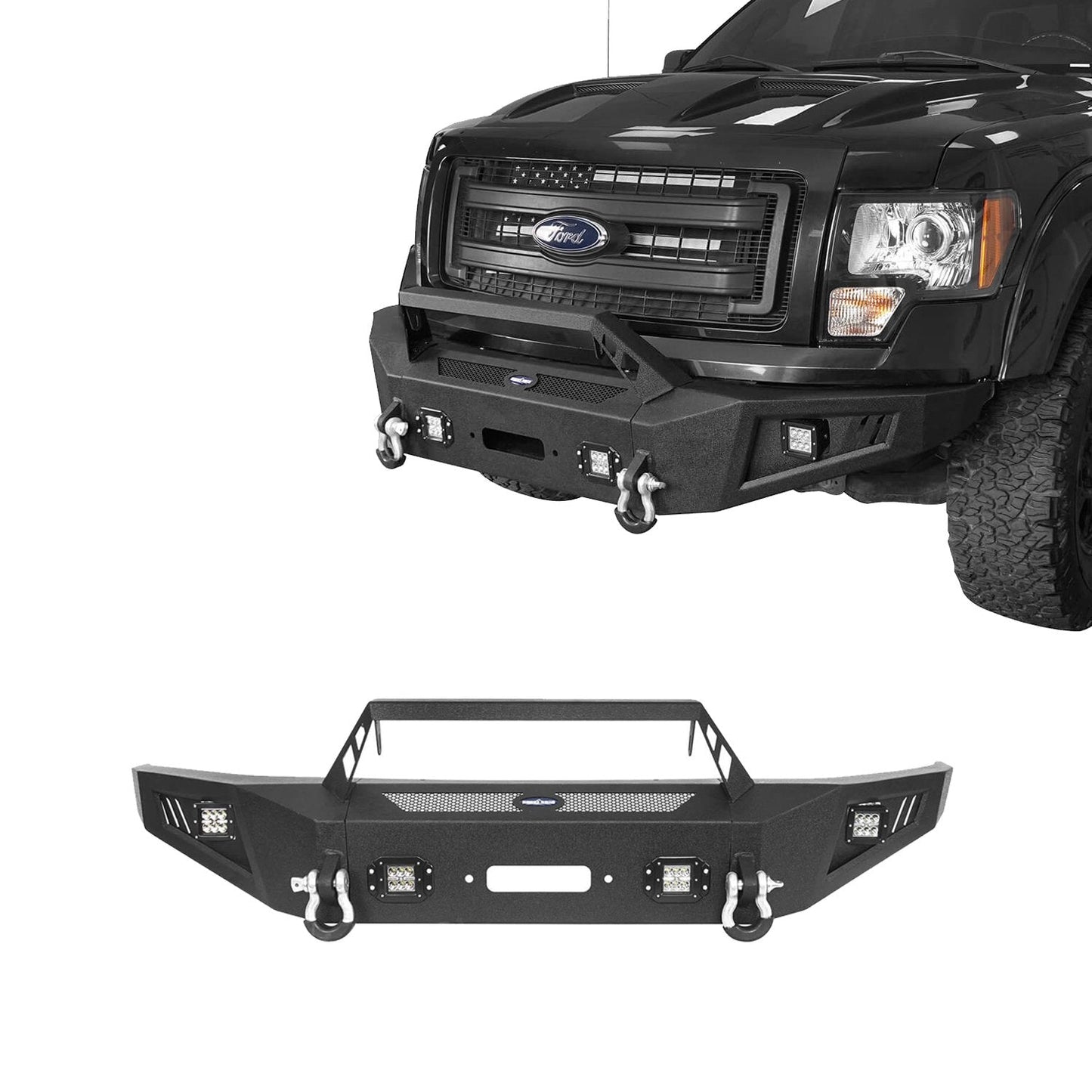 Front Bumper / Rear Bumper / Roof Rack(09-14 F-150 SuperCrew,Excluding Raptor)-LandShaker