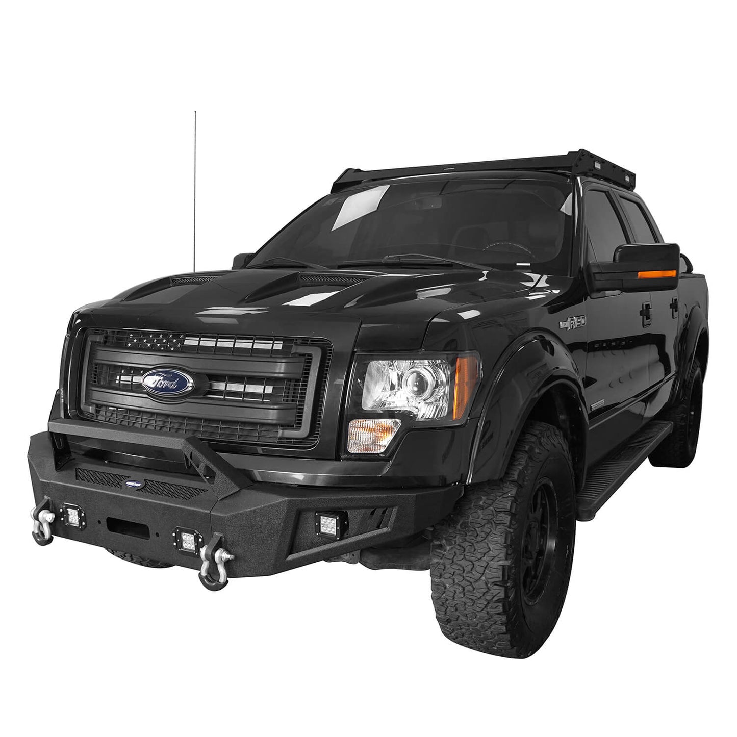 Front Bumper / Rear Bumper / Roof Rack(09-14 F-150 SuperCrew,Excluding Raptor)-LandShaker