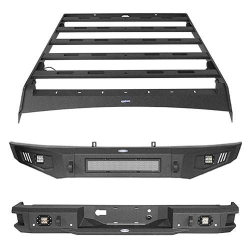 Front Bumper / Rear Bumper / Luggage Carrier(09-14 F-150 SuperCrew,Excluding Raptor)-LandShaker