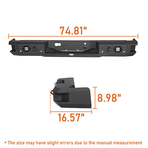 Front Bumper / Rear Bumper / Luggage Carrier(09-14 F-150 SuperCrew,Excluding Raptor)-LandShaker