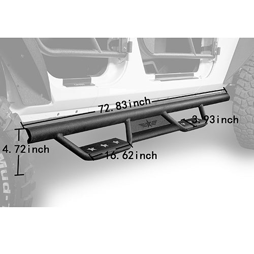 Front Bumper / Rear Bumper / Side Steps(07-18 Jeep Wrangler JK)-LandShaker
