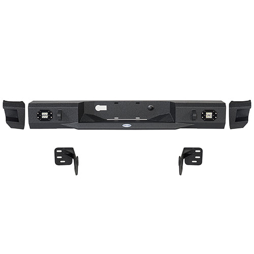 Front Bumper w/Hoop & Rear Bumper(07-13 Toyota Tundra)-LandShaker