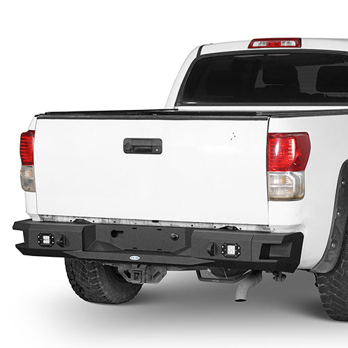 Front Bumper w/Hoop & Rear Bumper(07-13 Toyota Tundra)-LandShaker