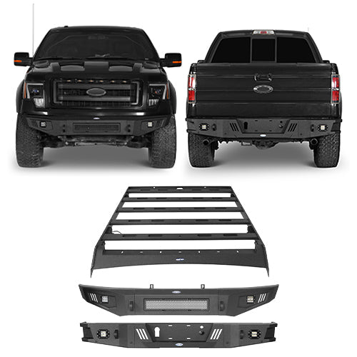 Front Bumper / Rear Bumper / Roof Rack(09-14 F-150 SuperCrew,Excluding Raptor)-LandShaker