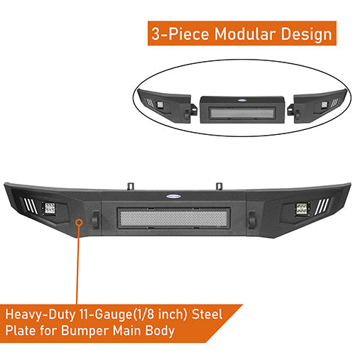 Front Bumper / Rear Bumper / Roof Rack(09-14 F-150 SuperCrew,Excluding Raptor)-LandShaker