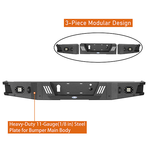 Front Bumper / Rear Bumper / Roof Rack(09-14 F-150 SuperCrew,Excluding Raptor)-LandShaker