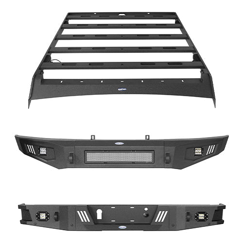 Front Bumper / Rear Bumper / Roof Rack(09-14 F-150 SuperCrew,Excluding Raptor)-LandShaker