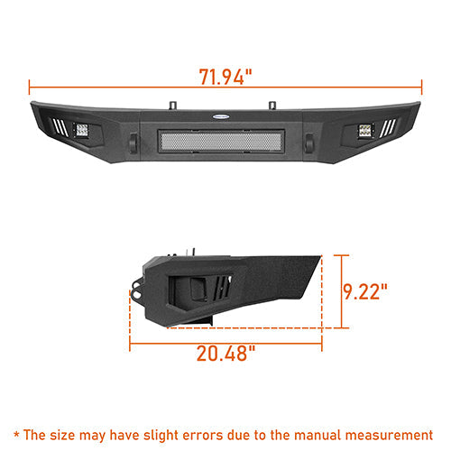 Front Bumper / Rear Bumper / Roof Rack(09-14 F-150 SuperCrew,Excluding Raptor)-LandShaker