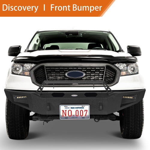 Front Bumper w/ Winch Plate (19-23 Ford Ranger) - LandShaker