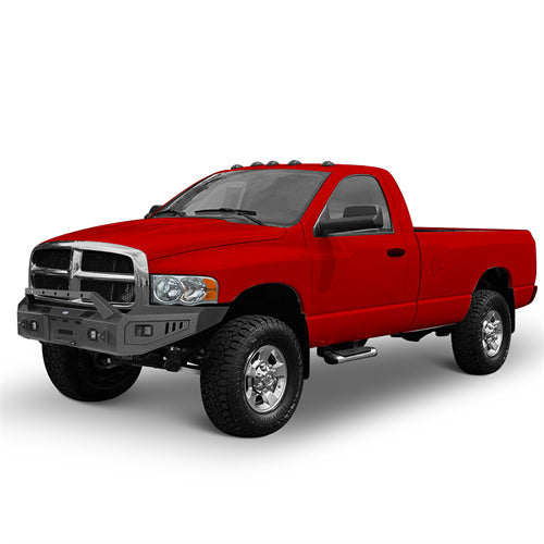 Discovery Ⅰ Full Width Front Bumper w/ Winch Plate & LED Spotlights (03-05 Ram 2500, Excluding Diesel Models) - LandShaker