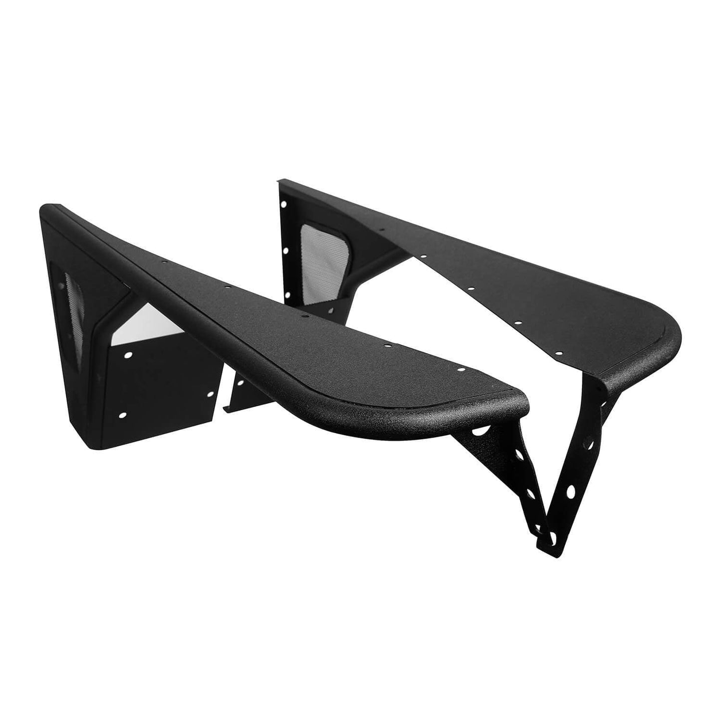 Front Flat Fender Flares Armor Wheel For 1997-2006 Jeep Wrangler TJ - LandShaker4x4