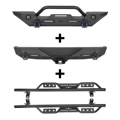 Front Bumper / Rear Bumper / Running Boards Side Steps(18-25 Jeep Wrangler JL)-LandShaker