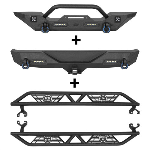 Front Bumper / Rear Bumper / Side Steps(07-18 Jeep Wrangler JK)-LandShaker