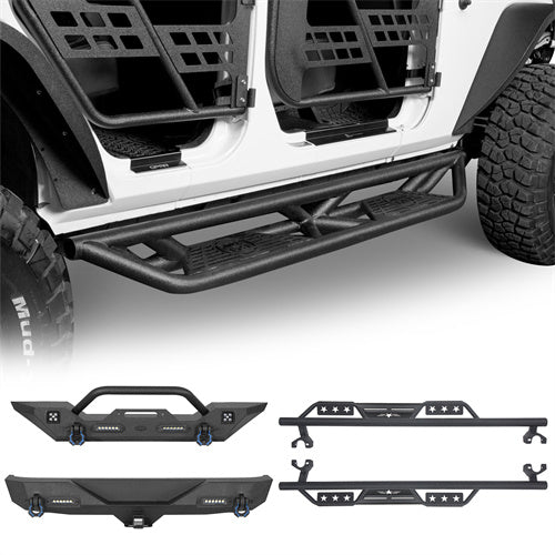Front Bumper / Rear Bumper / Side Steps(07-18 Jeep Wrangler JK)-LandShaker