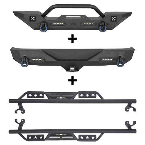 Front Bumper / Rear Bumper / Side Steps(07-18 Jeep Wrangler JK)-LandShaker