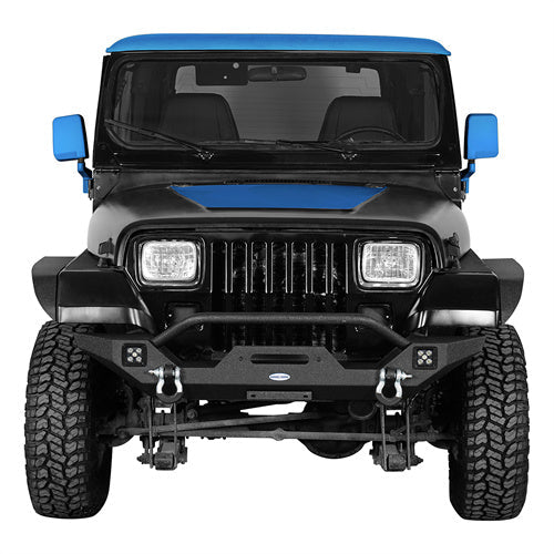 Slim Flat Front & Rear Fender Flares Kit For Jeep Wrangler YJ 1987-1995 - LandShaker4x4