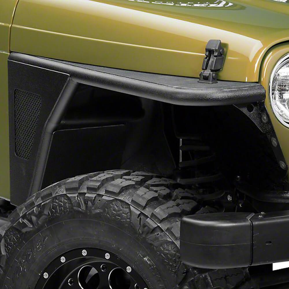 Front & Rear Fender Flares Tubular Fenders(97-06 Jeep Wrangler TJ)-LandShaker