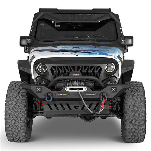 Front Skid Plate For 2007-2018 Jeep Wrangler JK - LandShaker4x4
