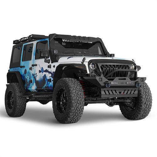 Front Skid Plate For 2007-2018 Jeep Wrangler JK - LandShaker4x4