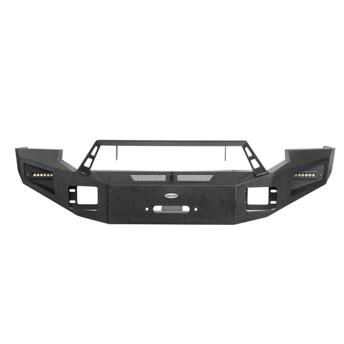 Discovery Ⅰ Full Width Front Bumper w/ Winch Plate (05-07 Ford F-250) - LandShaker