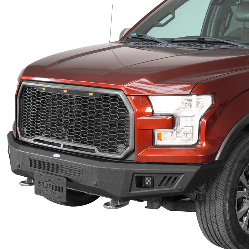 Full-Width Front Bumper (15-17 Ford F-150, Excluding Raptor) - LandShaker