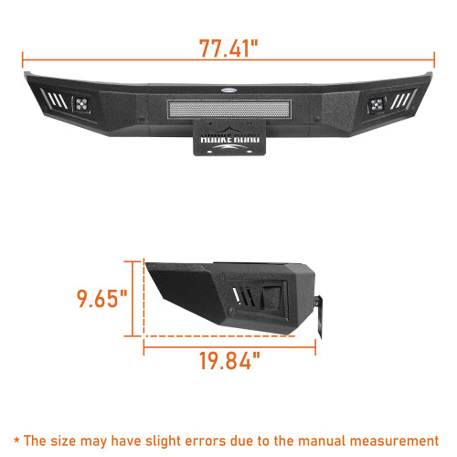 Full-Width Front Bumper (15-17 Ford F-150, Excluding Raptor) - LandShaker
