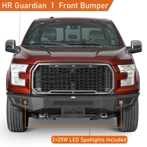 Full-Width Front Bumper (15-17 Ford F-150, Excluding Raptor) - LandShaker