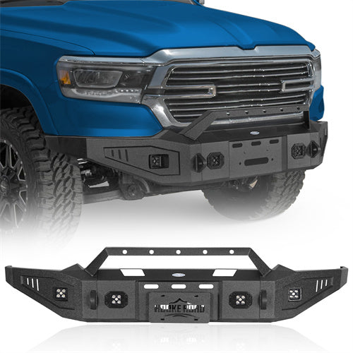 Discovery Ⅰ Full Width Front Bumper For 2019-2024 Ram 1500 (Excluding EcoDiesel, Rebel & TRX, Classic Models) - LandShaker