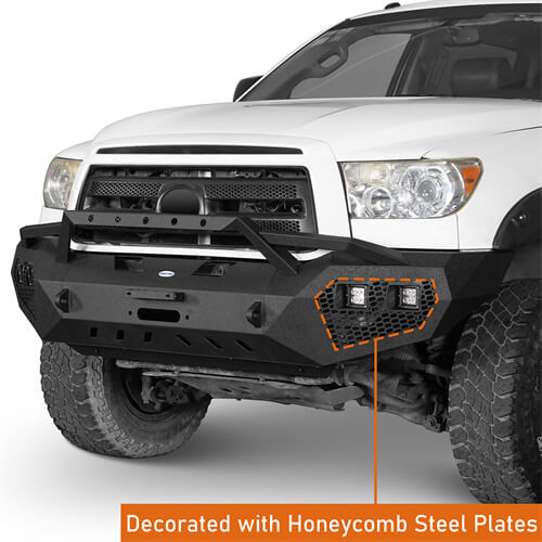 Full Width Front Bumper & Rear Bumper(07-13 Toyota Tundra)-LandShaker