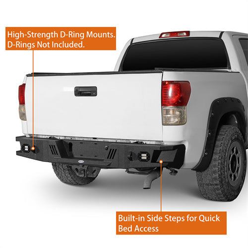 Full Width Front Bumper & Rear Bumper(07-13 Toyota Tundra)-LandShaker
