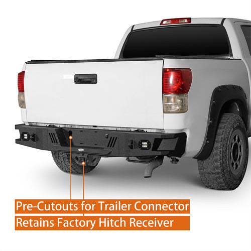 Full Width Front Bumper & Rear Bumper(07-13 Toyota Tundra)-LandShaker