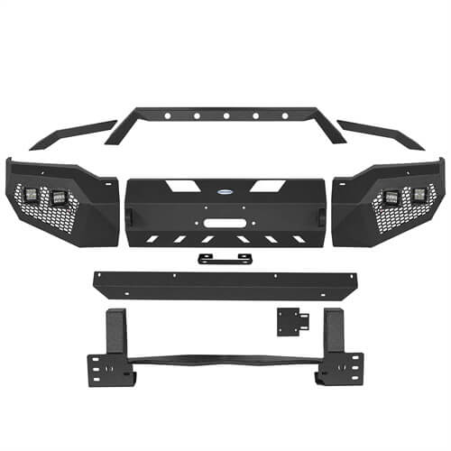 Full Width Front Bumper & Rear Bumper(07-13 Toyota Tundra)-LandShaker