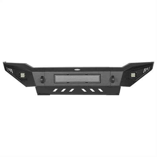 Full Width Front Bumper w/Skid Plate & Rear Bumper (07-13 Toyota Tundra)-LandShaker