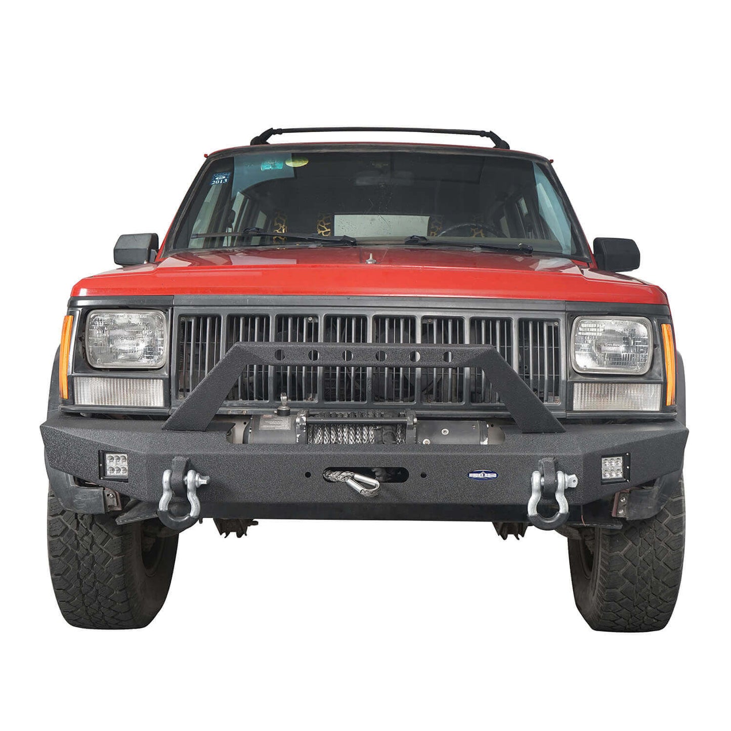 Full Width Front Bumper/Rear Bumper(84-01 Jeep Cherokee XJ)-LandShaker