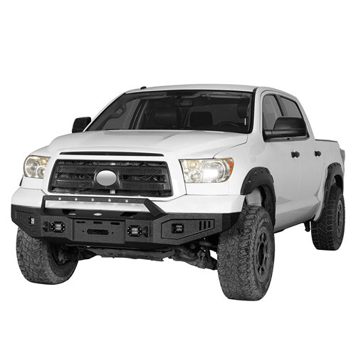 Full Width Front Bumper & Rear Bumper(07-13 Toyota Tundra)-LandShaker