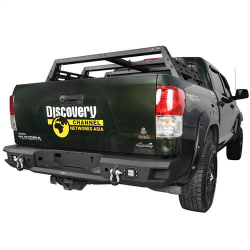 Full Width Front Bumper & Rear Bumper(07-13 Toyota Tundra)-LandShaker