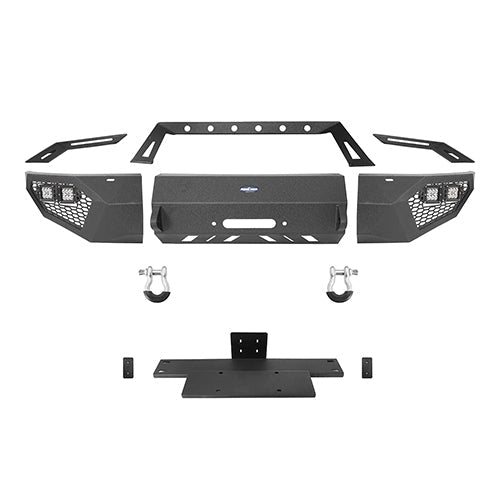Full Width Front Bumper / Rear Bumper / Roof Rack(09-14 F-150 SuperCrew,Excluding Raptor)-LandShaker