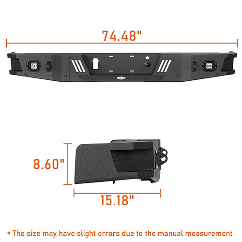 Full Width Front Bumper / Rear Bumper / Roof Rack(09-14 F-150 SuperCrew,Excluding Raptor)-LandShaker