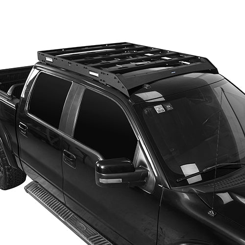 Full Width Front Bumper / Rear Bumper / Roof Rack(09-14 F-150 SuperCrew,Excluding Raptor)-LandShaker