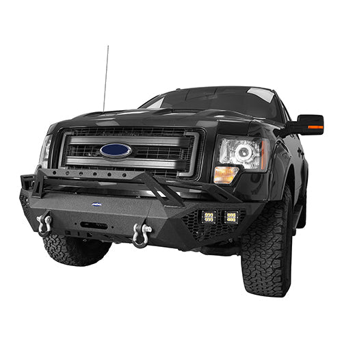 Full Width Front Bumper / Rear Bumper / Roof Rack(09-14 F-150 SuperCrew,Excluding Raptor)-LandShaker