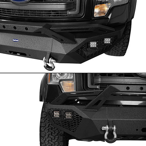 Full Width Front Bumper / Rear Bumper / Roof Rack(09-14 F-150 SuperCrew,Excluding Raptor)-LandShaker