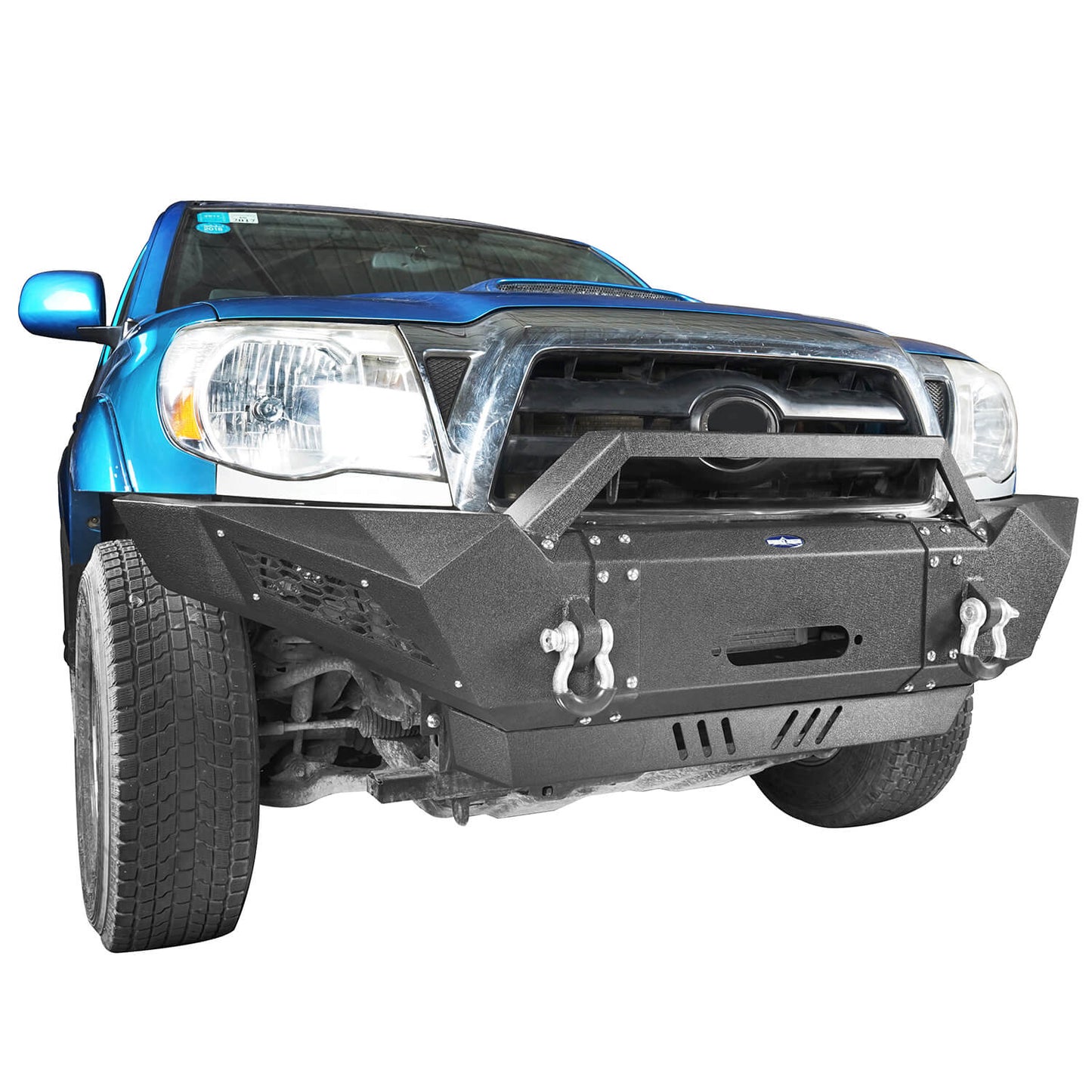 Full Width Front Bumper &  Rear Bumper w/Tire Carrier(05-11 Toyota Tacoma)-LandShaker