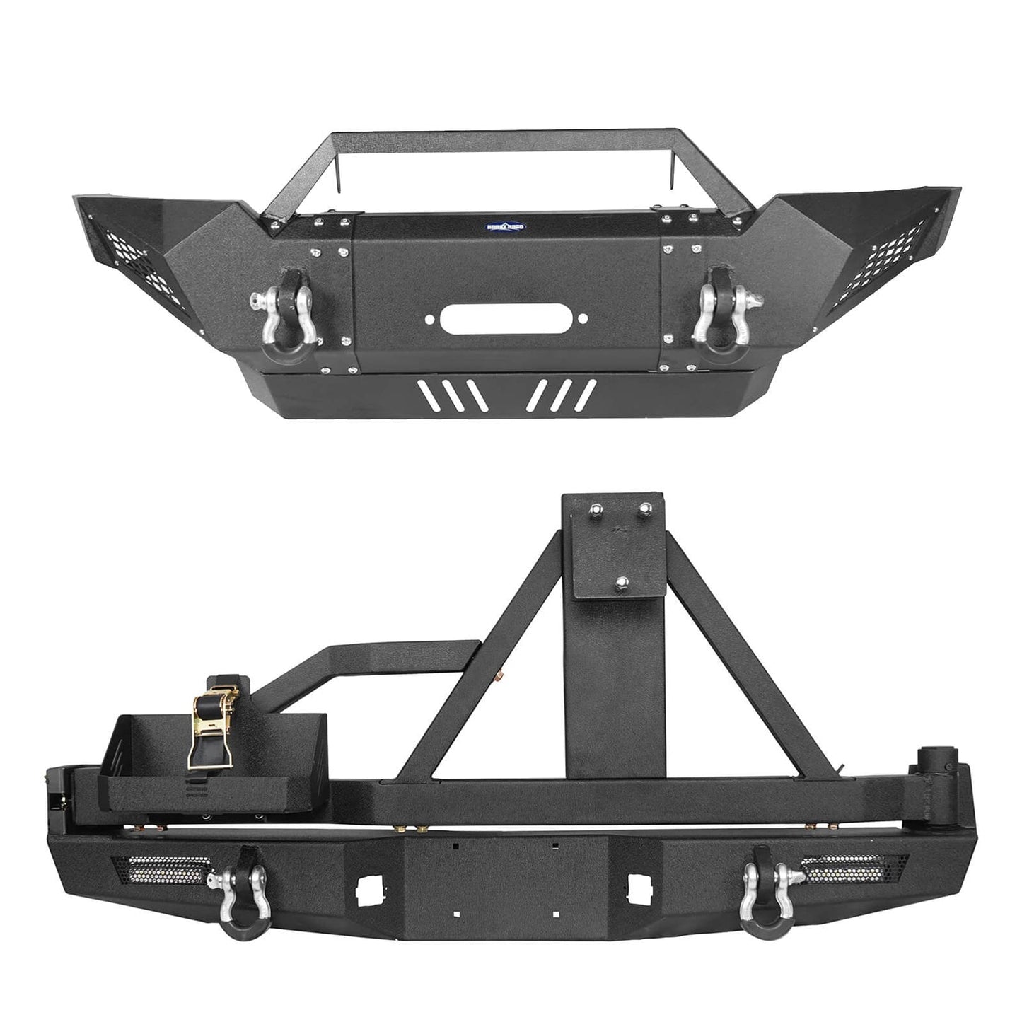 Full Width Front Bumper &  Rear Bumper w/Tire Carrier(05-11 Toyota Tacoma)-LandShaker