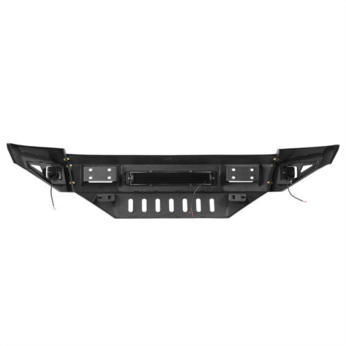 Full Width Front Bumper w/ 120W LED Light Bar (10-18 Ram 2500) - LandShaker