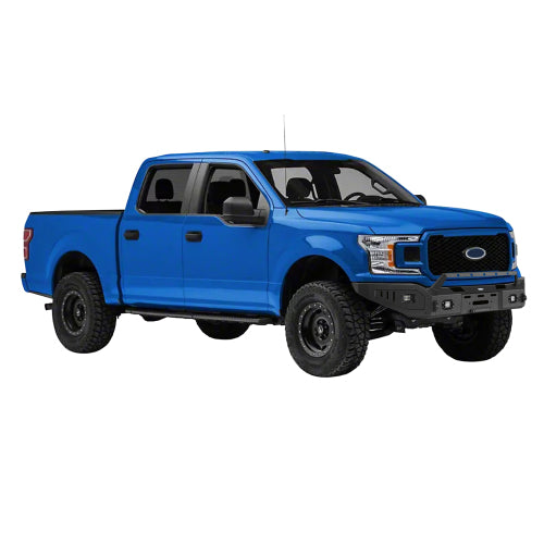 Full-Width Front Bumper w/ Winch Plate (18-20 Ford F-150, Excluding Raptor) - LandShaker
