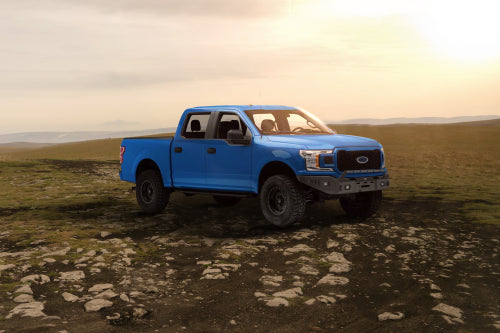 Full-Width Front Bumper w/ Winch Plate (18-20 Ford F-150, Excluding Raptor) - LandShaker