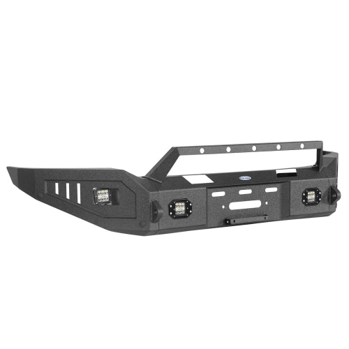 Full-Width Front Bumper w/ Winch Plate (18-20 Ford F-150, Excluding Raptor) - LandShaker